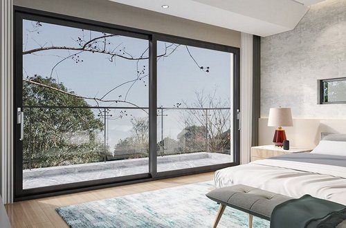 Porta alzante scorrevole in alluminio GDM150